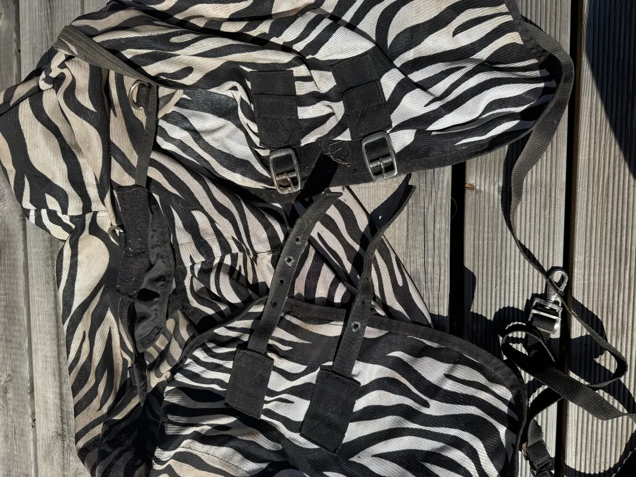 Billede 5 - Zebra fluedækken str. 115.