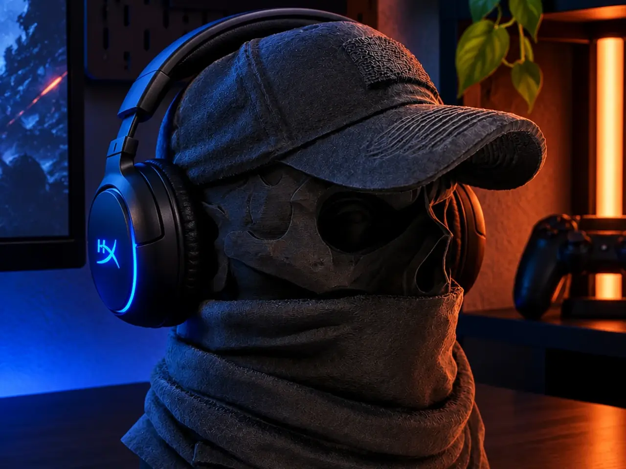 Billede 3 - Mercenary Kranie Headset Holder 
