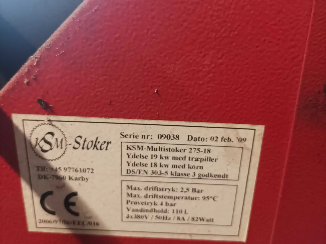 Billede 2 - Ksm stokerfyr 