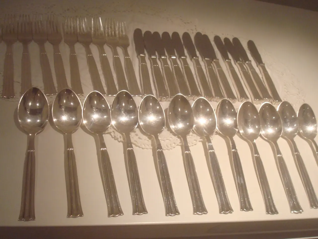 Billede 3 - REGENT middagsbestik, sølvplet, MIDDAGSKNIVE, MV