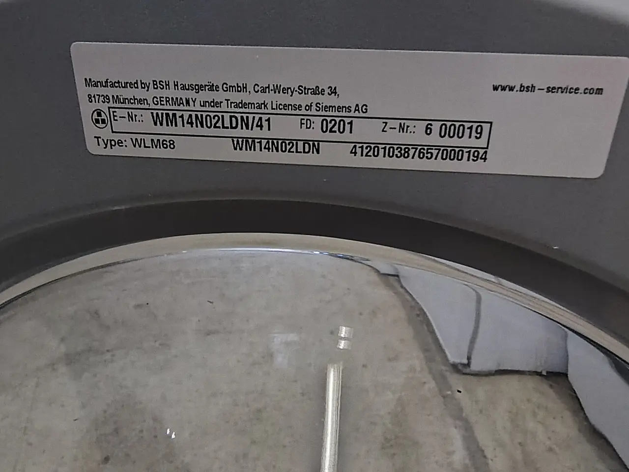 Billede 6 - Vaskemaskine, brugt SIEMENS