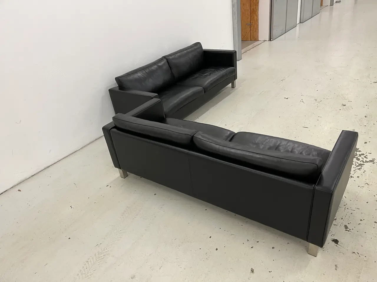 Billede 6 - Mogens Hansen MH321 3+2,5 Pers sofaer sort premium