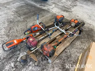 Buskrydder og hækkeklipper Stihl, Husqvarna og Honda, Blandet lot