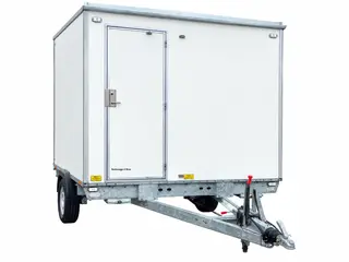 Badvogn 2x4 med oliefyr