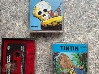Kasettebånd Tintin mm