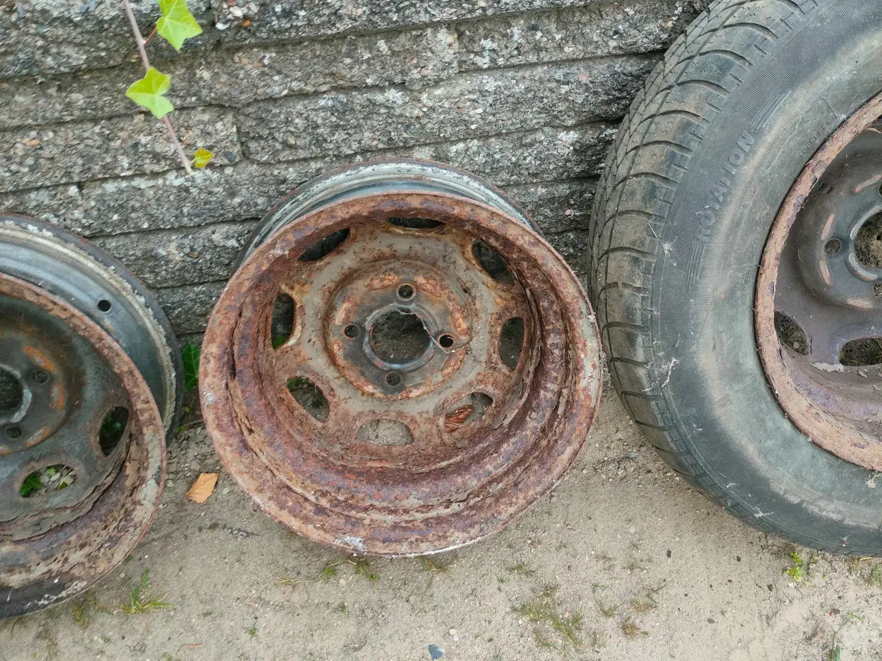 Billede 9 - Original VW Golf 1 / Scirocco 1 Stålfælge sæt 13"