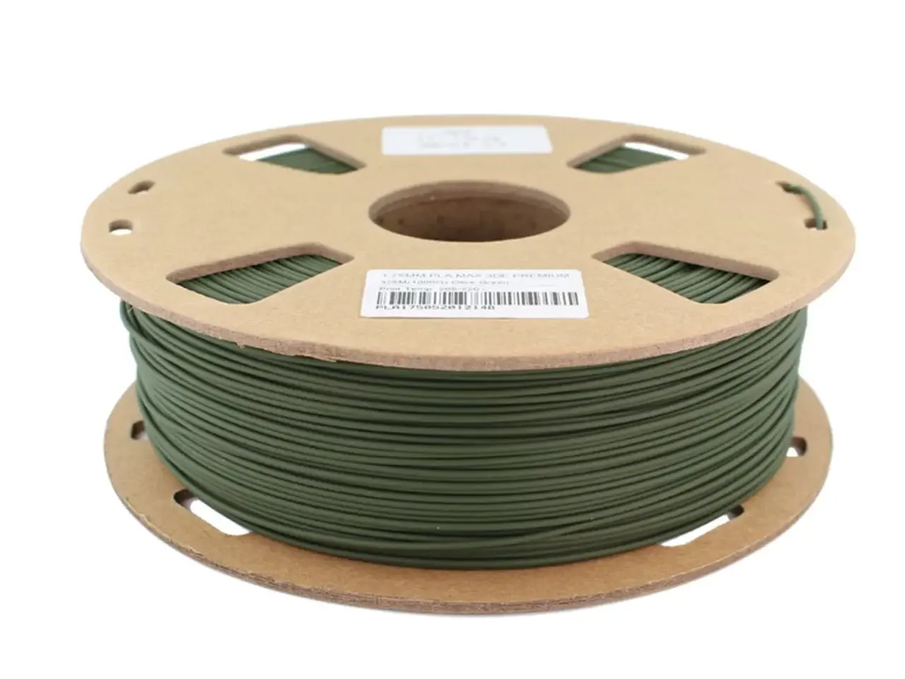 Billede 1 - Olive Green - 3DE Max- PLA - 1.75mm - 1kg