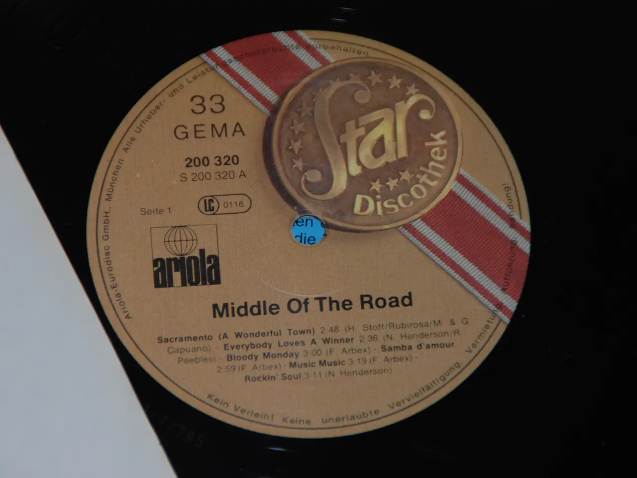 Billede 13 - 3 stk. LP - Middle Of The Road