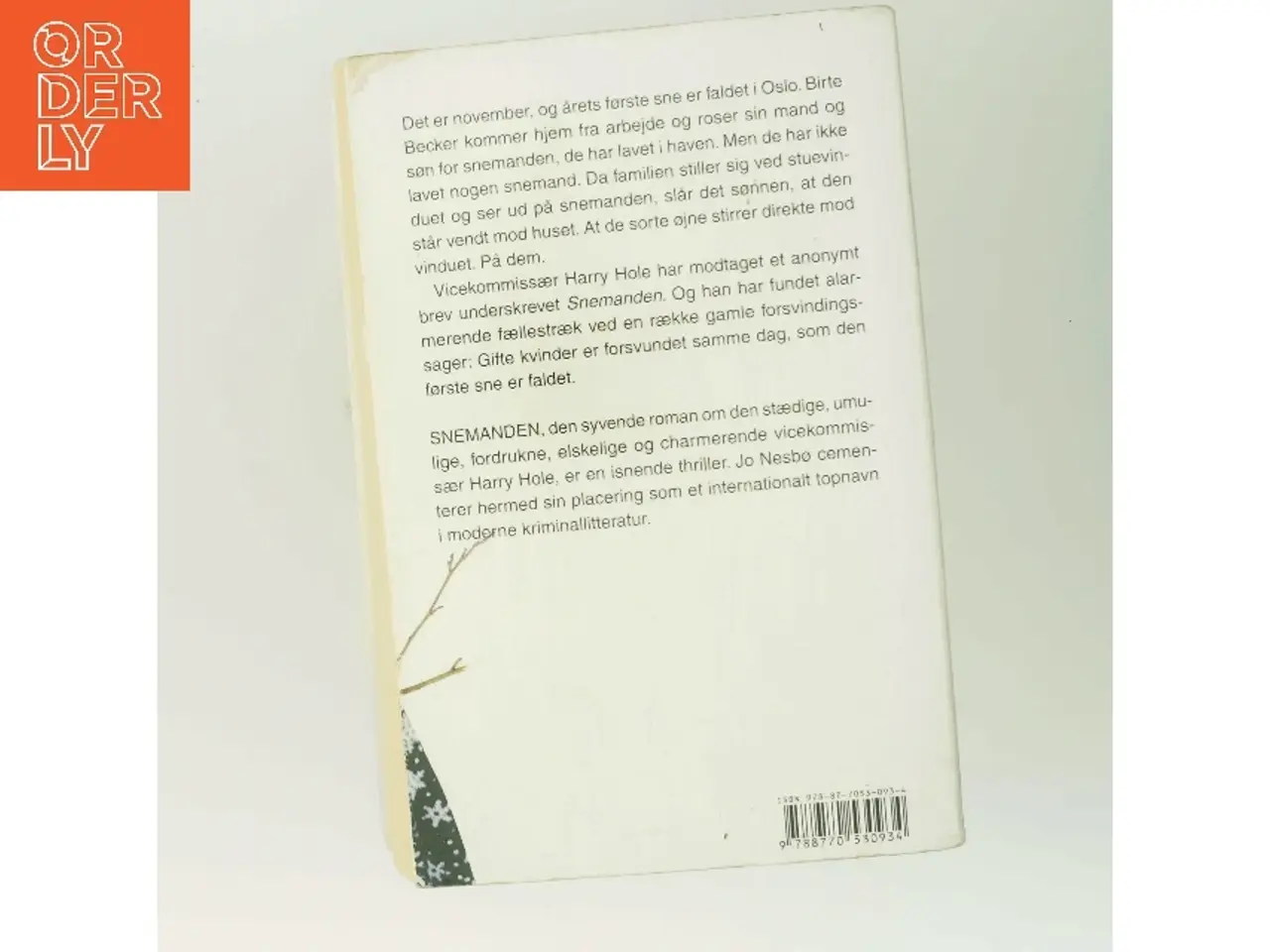 Billede 3 - Snemanden af Jo Nesbø (Bog)