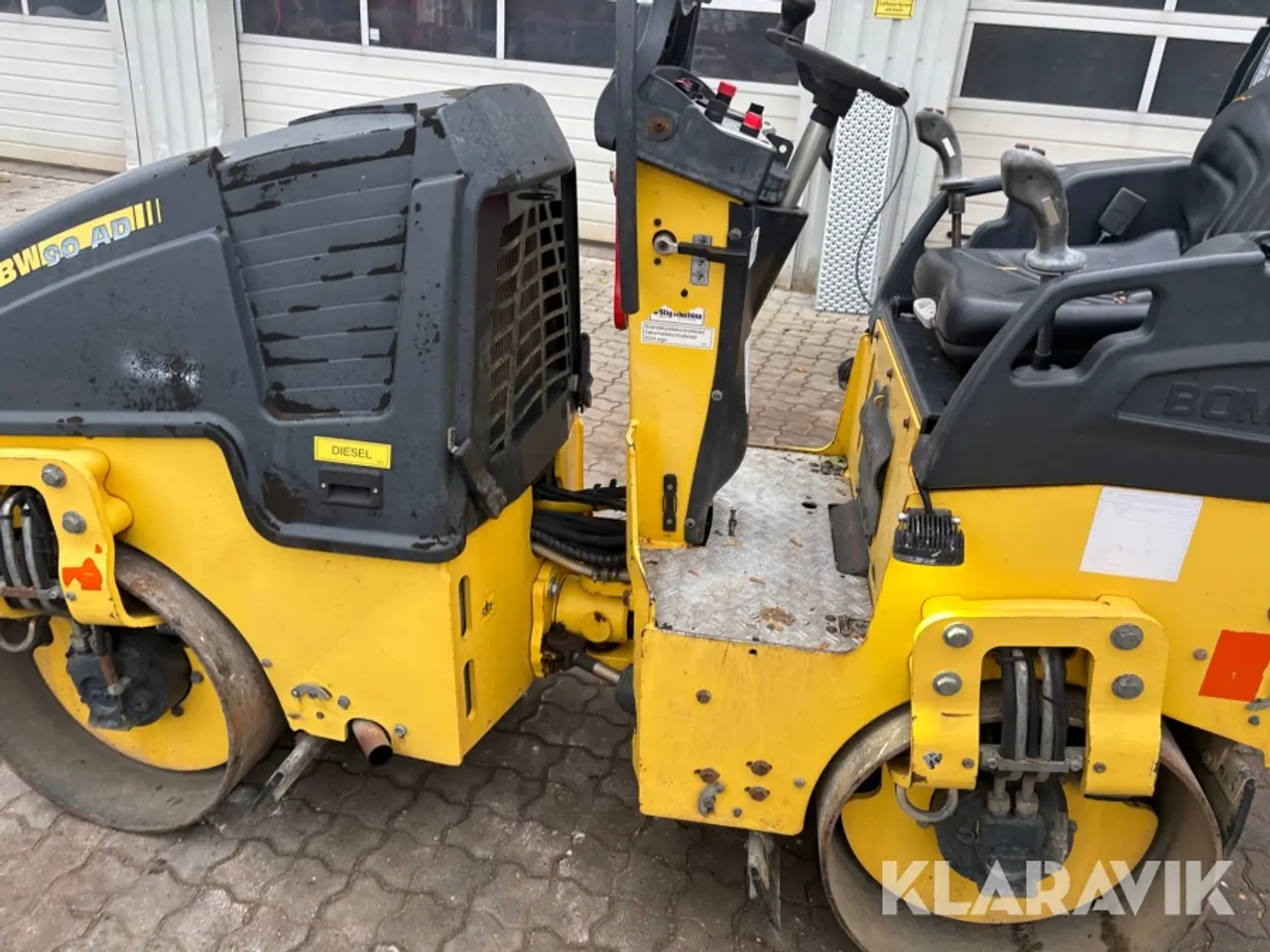 Billede 5 - Vejtromle Bomag 90 AD