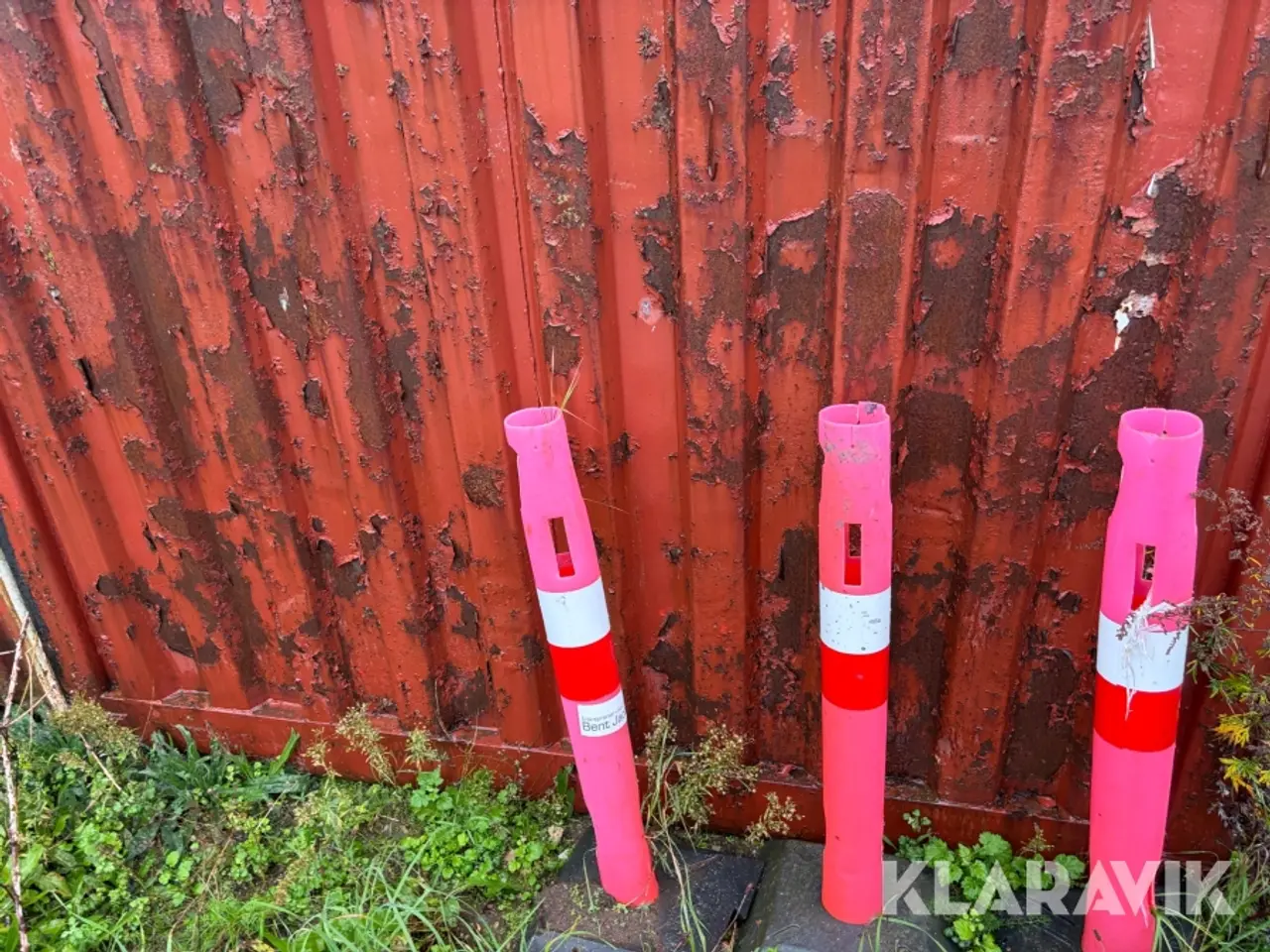 Billede 5 - 20 fods container - med kloak materialer