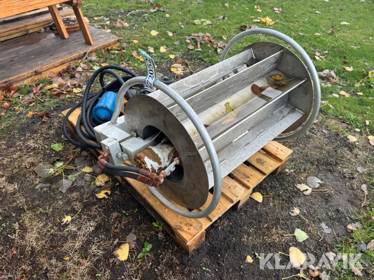 Billede 3 - Rusehale med hydraulikpumpe og spulepumpe