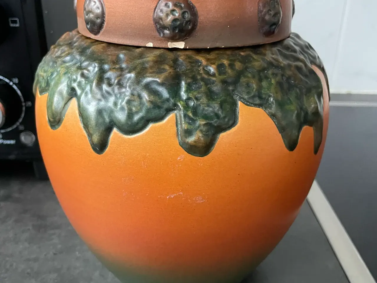 Billede 1 - Vase lågvase Ibsen keramik
