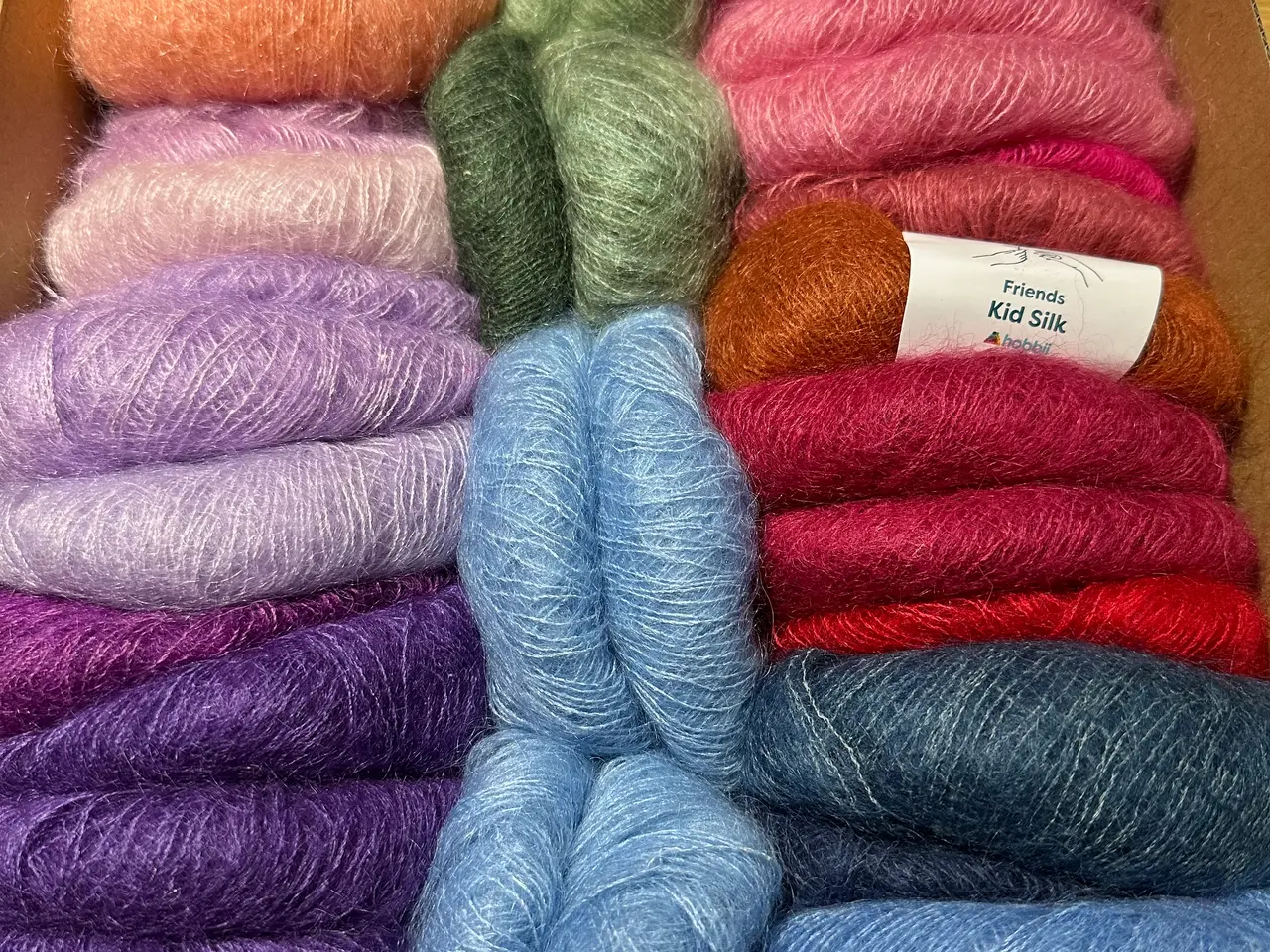 Billede 1 - 1050 g. Kid silk. Røgfrit