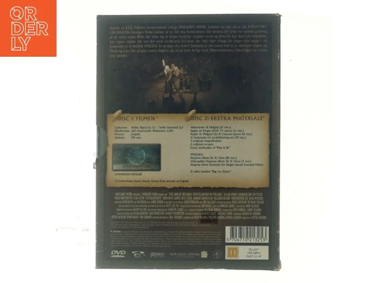 Billede 3 - Lord of the Rings / Ringenes Herre (DVD)