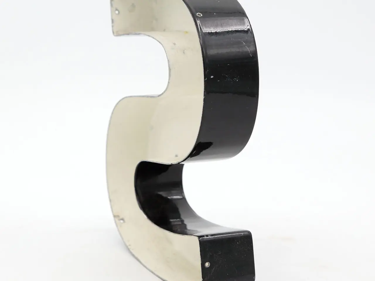 Billede 8 - Sorte facadebogstaver i aluminium – E, S, A og P
