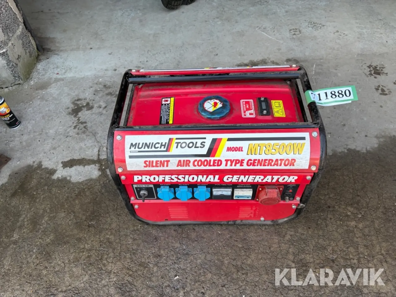Billede 2 - Generator Munich Tools MT8500W