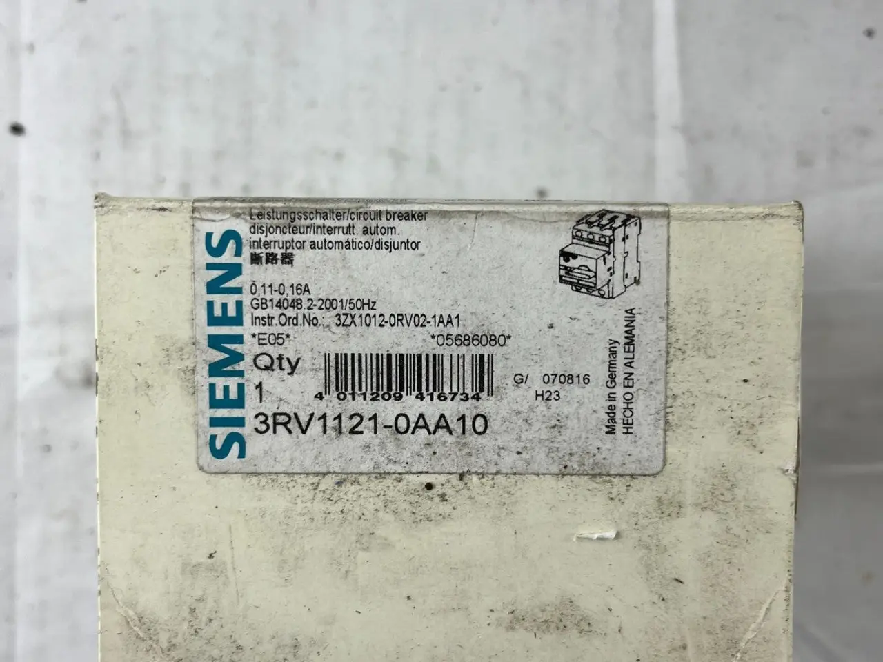 Billede 3 - Siemens 3RV1121‑0AA10 SIRIUS Motor Protection