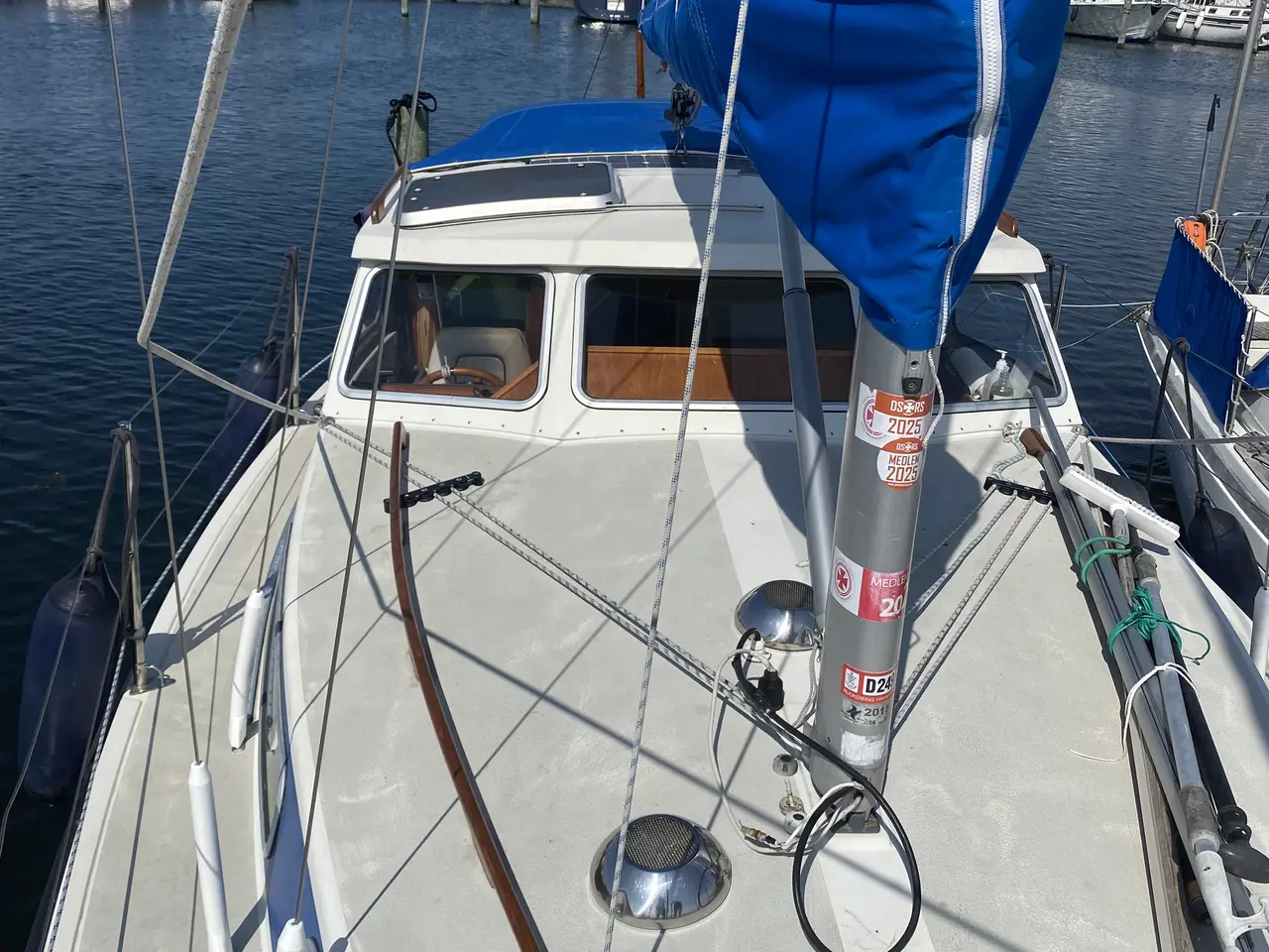 Billede 5 - NY PRIS - Velholdt og sejlklar Mascot 28 