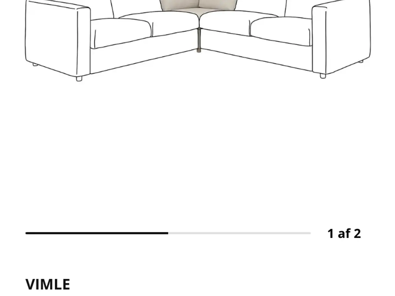 Billede 5 - Vimle sofamoduler fra IKEA - rigtig fin stand!