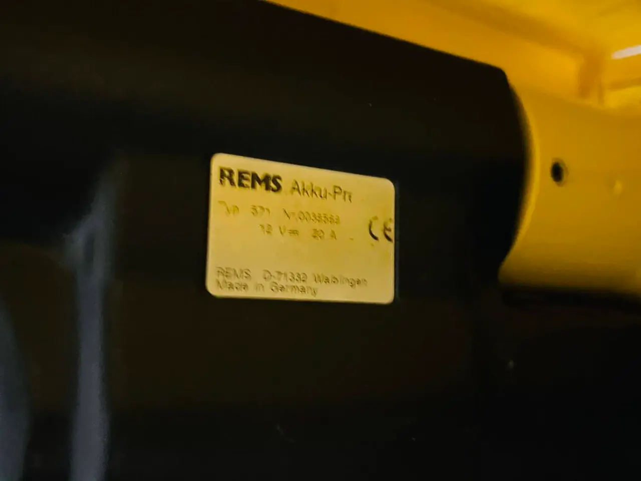 Billede 2 - Akku-Press maskine (12V) REMS