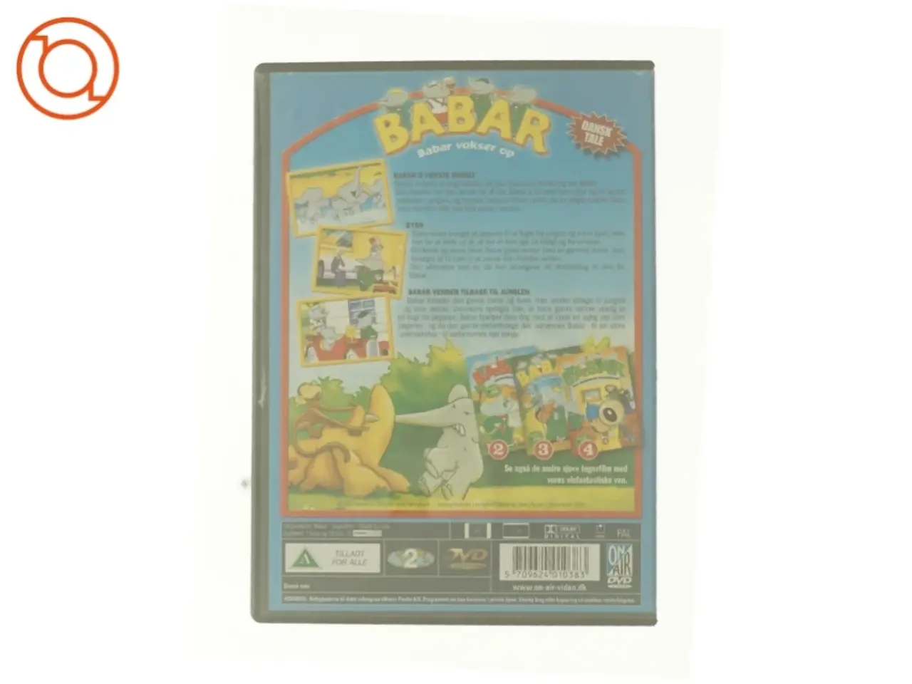 Billede 3 - Babar vokser op fra DVD