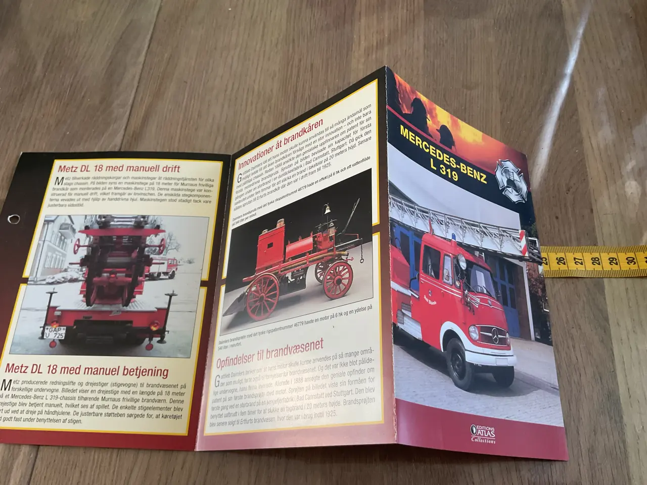 Billede 6 - Model brandbil mercedes- benz L 319