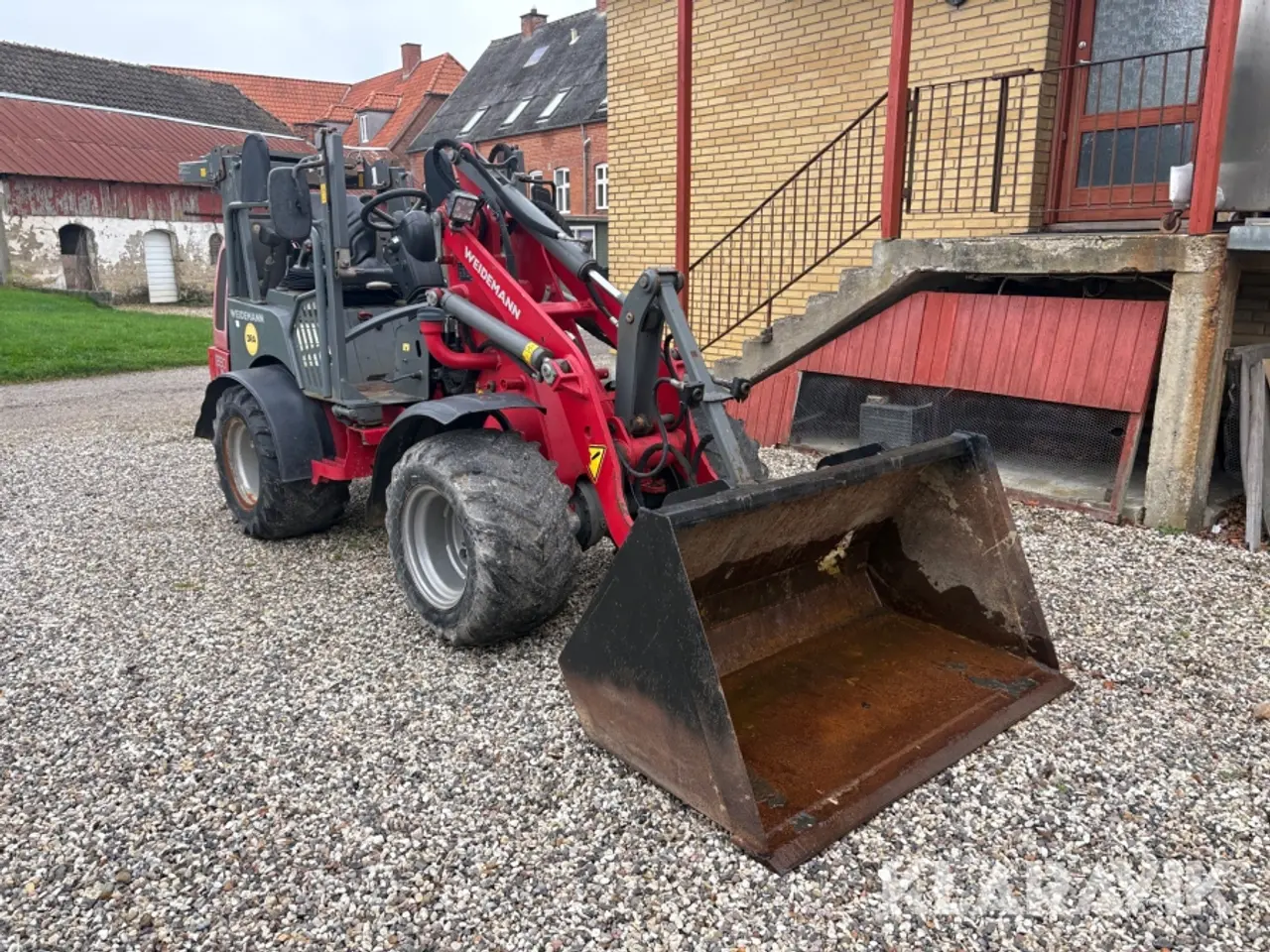 Billede 1 - Minilæsser Weidemann 1280Plus med tilbehør