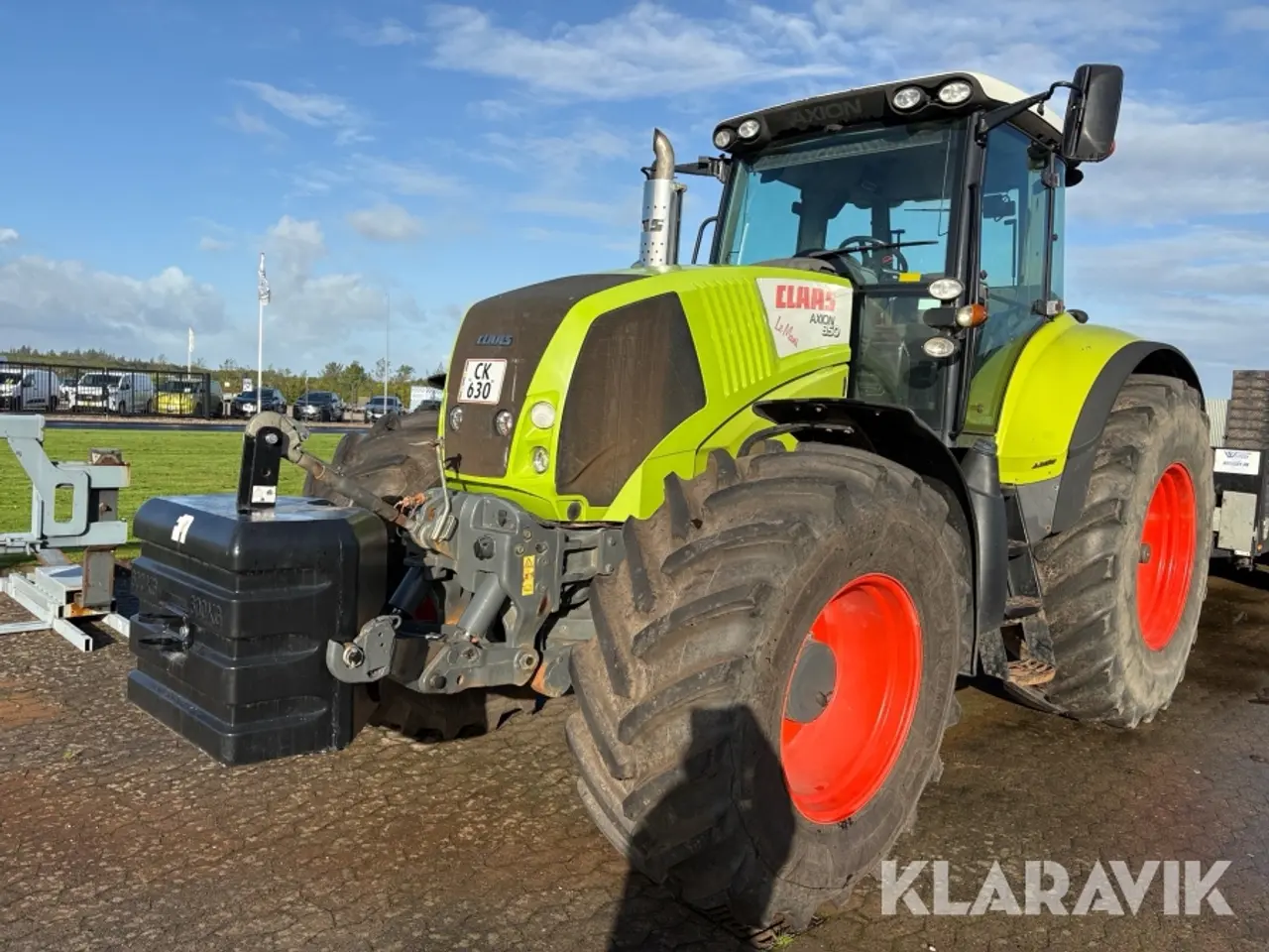 Billede 1 - Traktor Claas Axion 850 - Le Mans