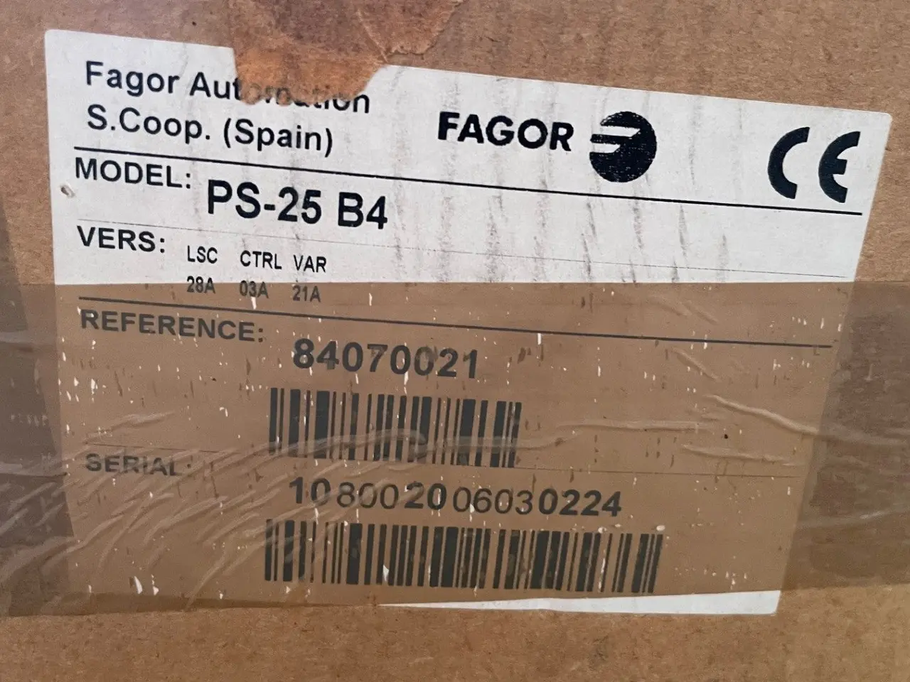 Billede 5 - Fagor Automation SPD 1.35-S0-0 Digital Spindle 21A