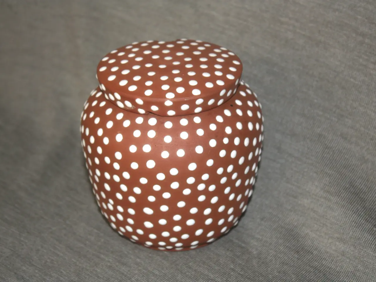 Billede 2 - Zeuthen keramik marmelade krukke højde 11 cm