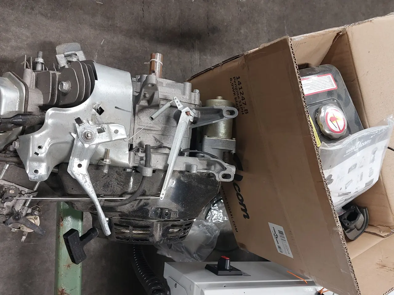 Billede 1 - 15 Hk benzin motor