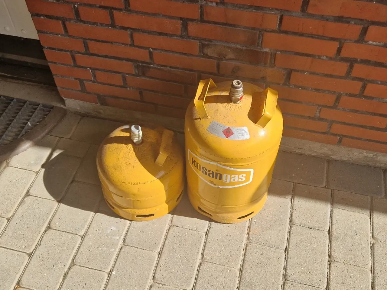 Billede 1 - Gasflaske stål
