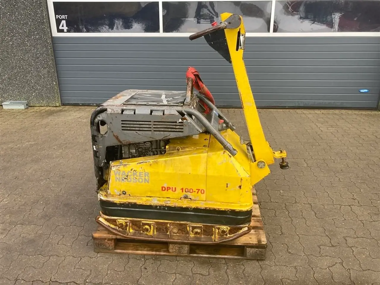 Billede 1 - Wacker DPU 100 - 70 750 kg pladevibrator med frem bak