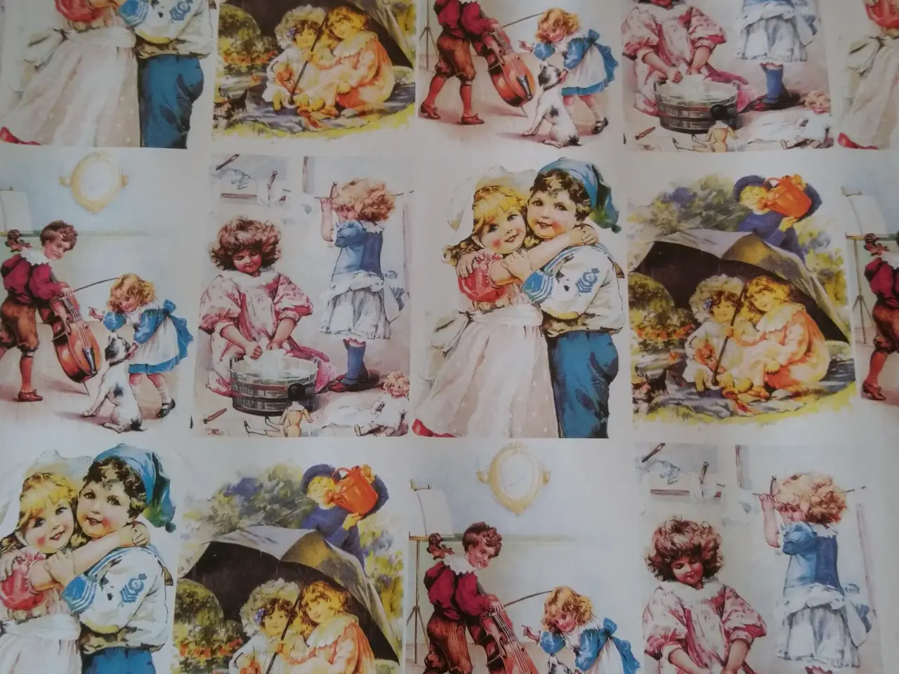 Billede 3 - 6 rl a`50x70 cm forsk. motiver