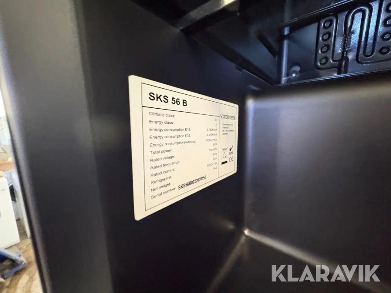 Billede 8 - Mini køleskab Scandomestic SKS 56 B