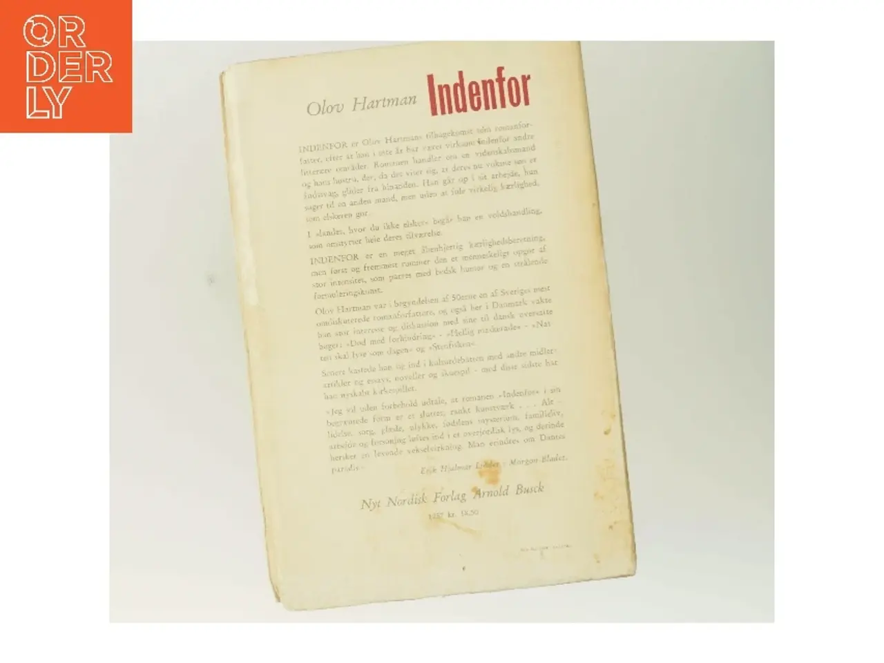 Billede 3 - Indenfor af Olov Hartman (Bog)