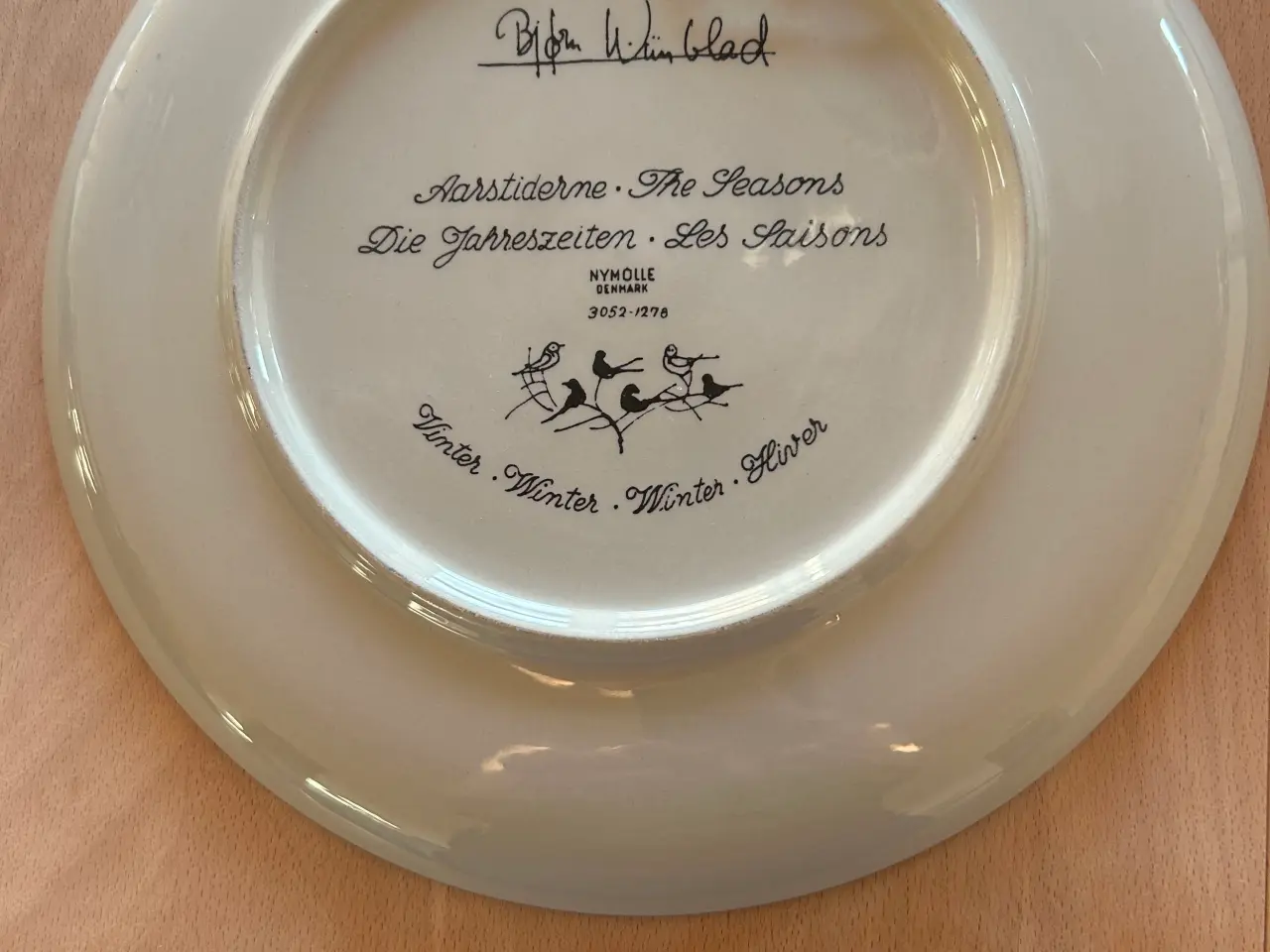Billede 2 - Bjørn Wiinblad platter