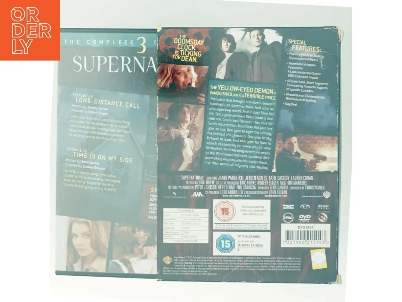 Billede 3 - Supernatural med Jared Padalecki (DVD)