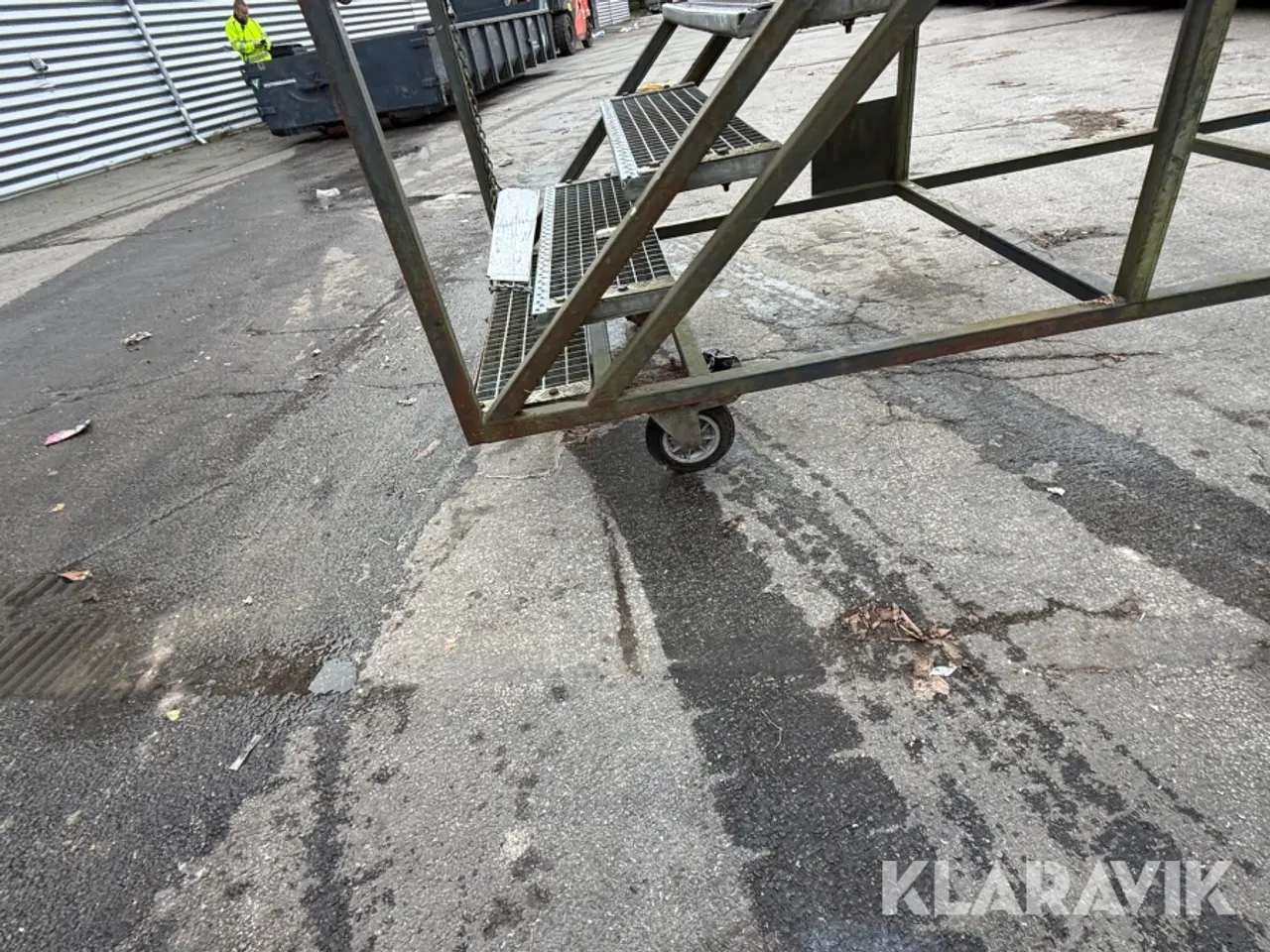 Billede 8 - Arbejdesplatform med trapper 1 styk
