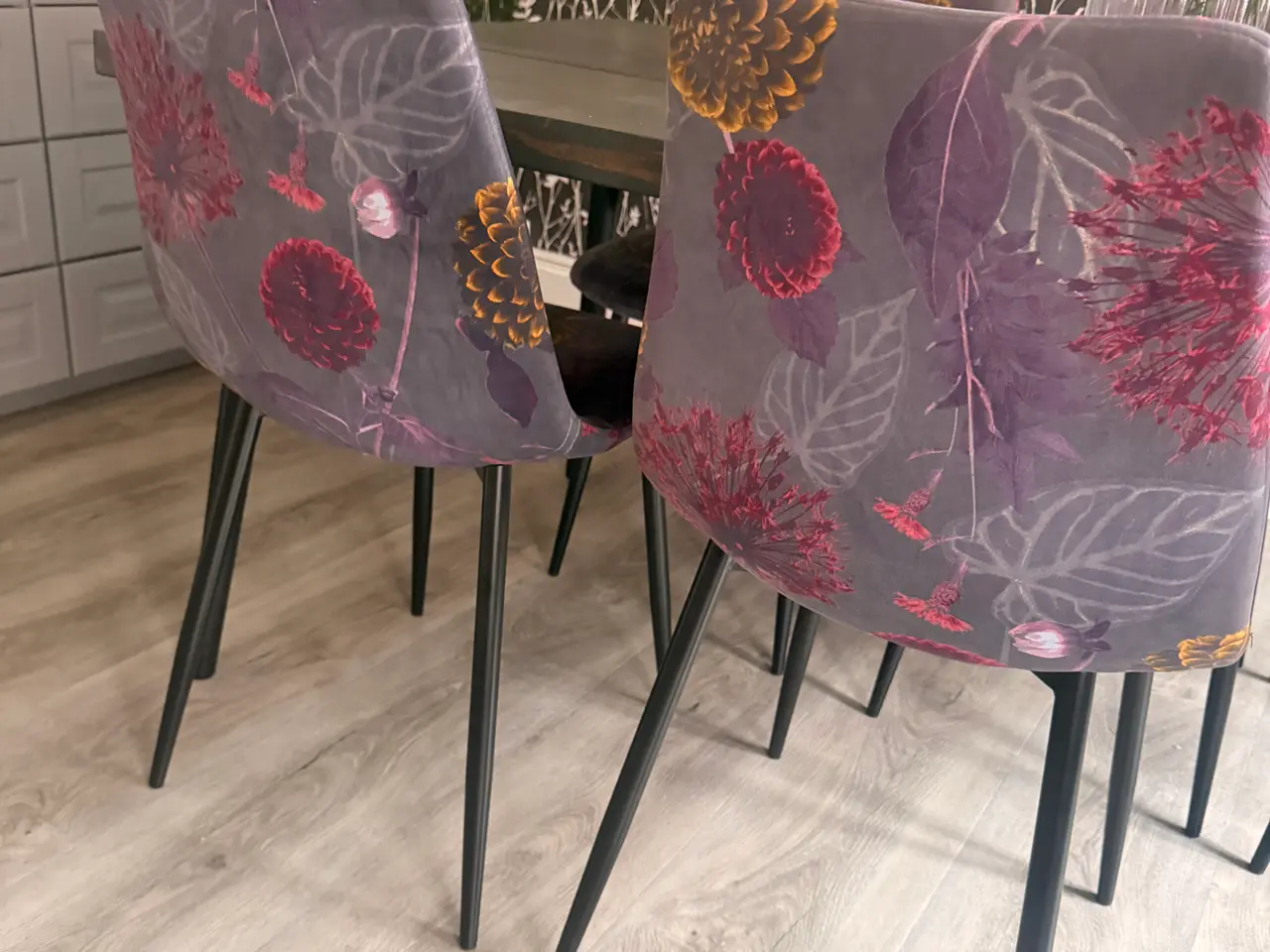 Billede 2 - Velour stole fra Bahne