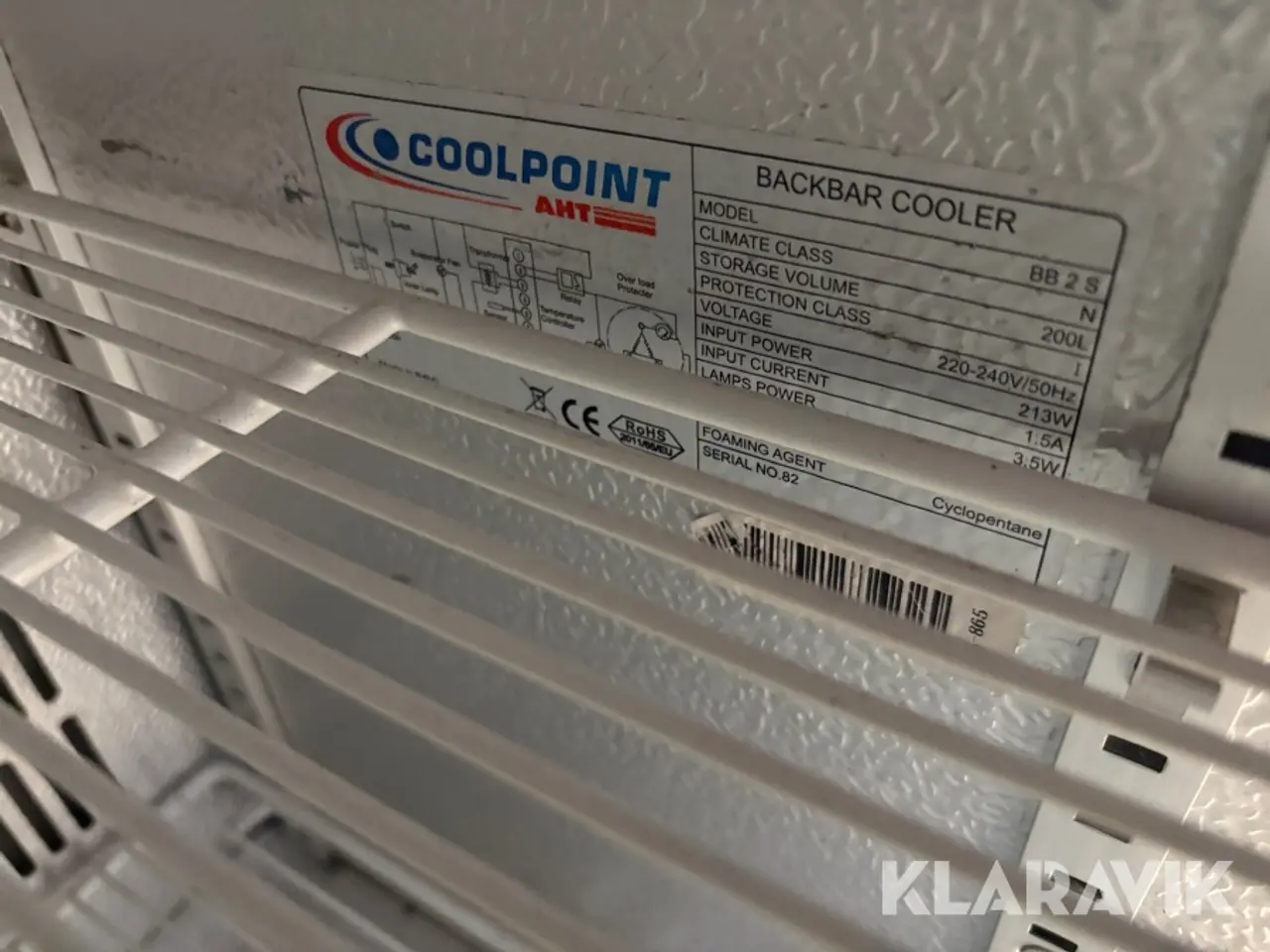 Billede 8 - Displaykøleskab Coolpoint C2BS-865