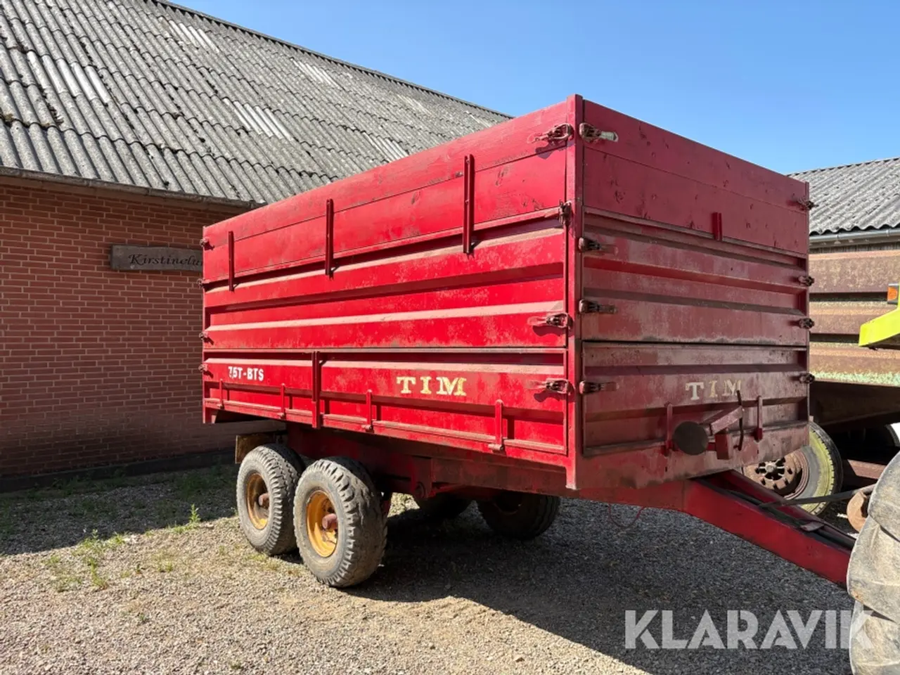 Billede 3 - Højtip vogn TIM 7,5T