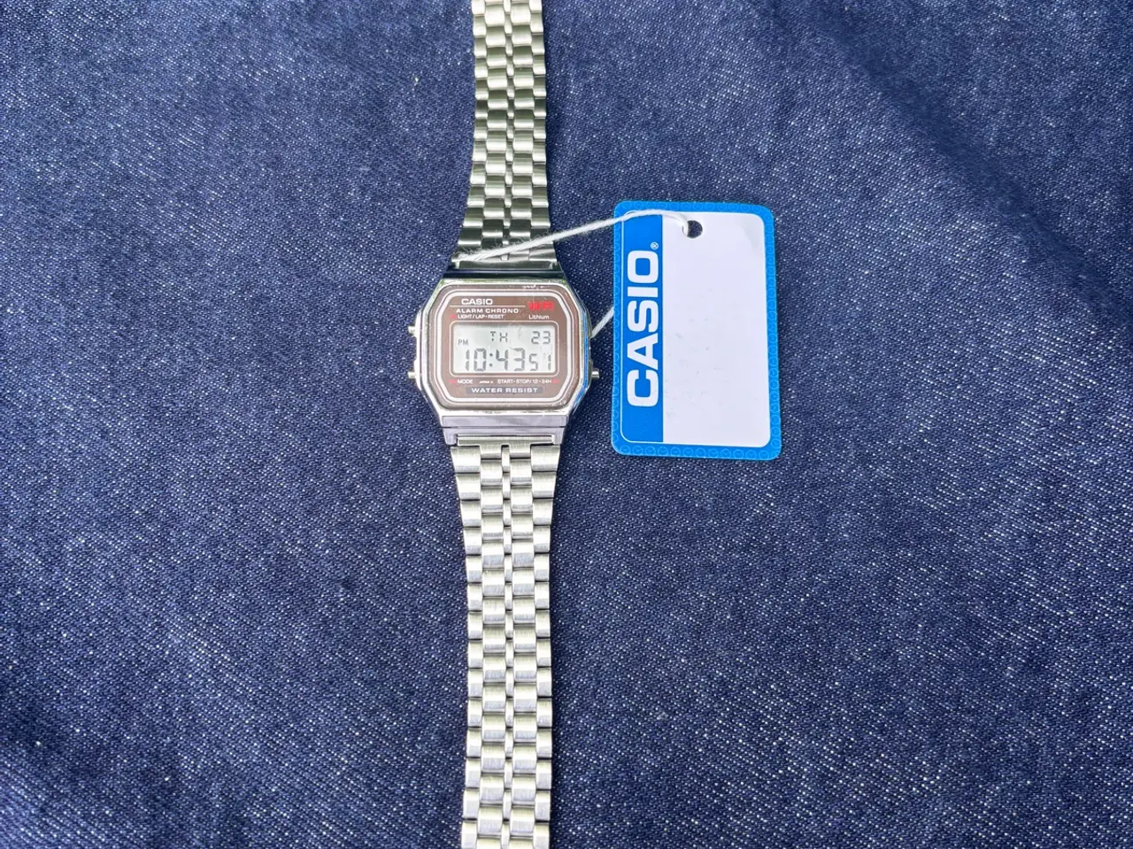 Billede 2 - Klassisk Casio WR ur med sølvlænke