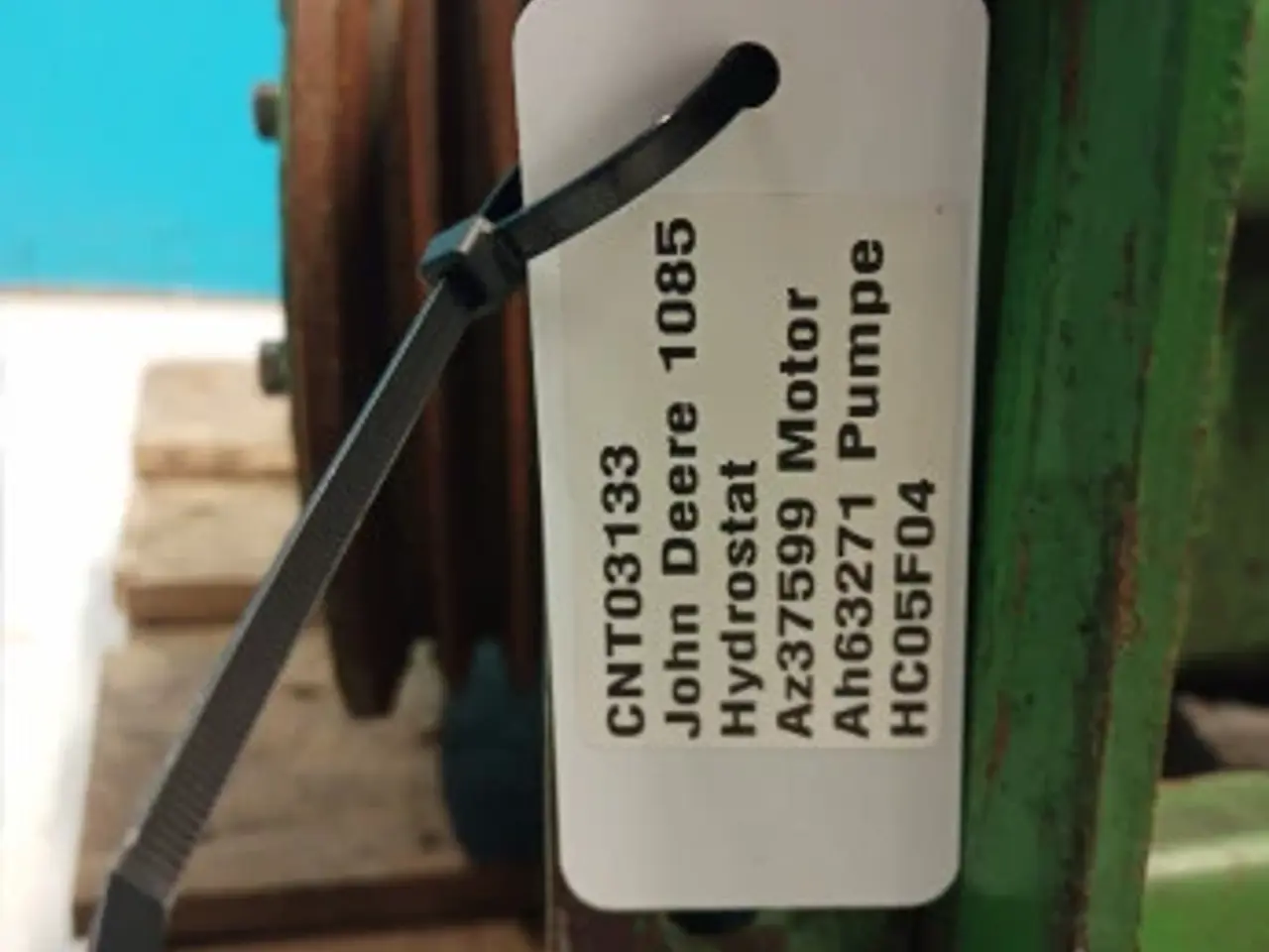 Billede 2 - John Deere 1085 Hydrostat system