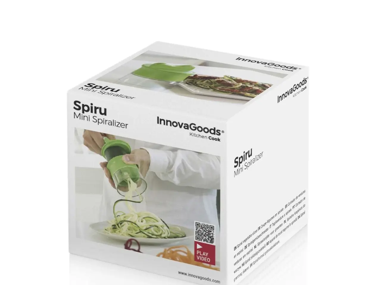 Billede 7 - Spiru spiral rivejern - mini grøntsagsskærer, grøn