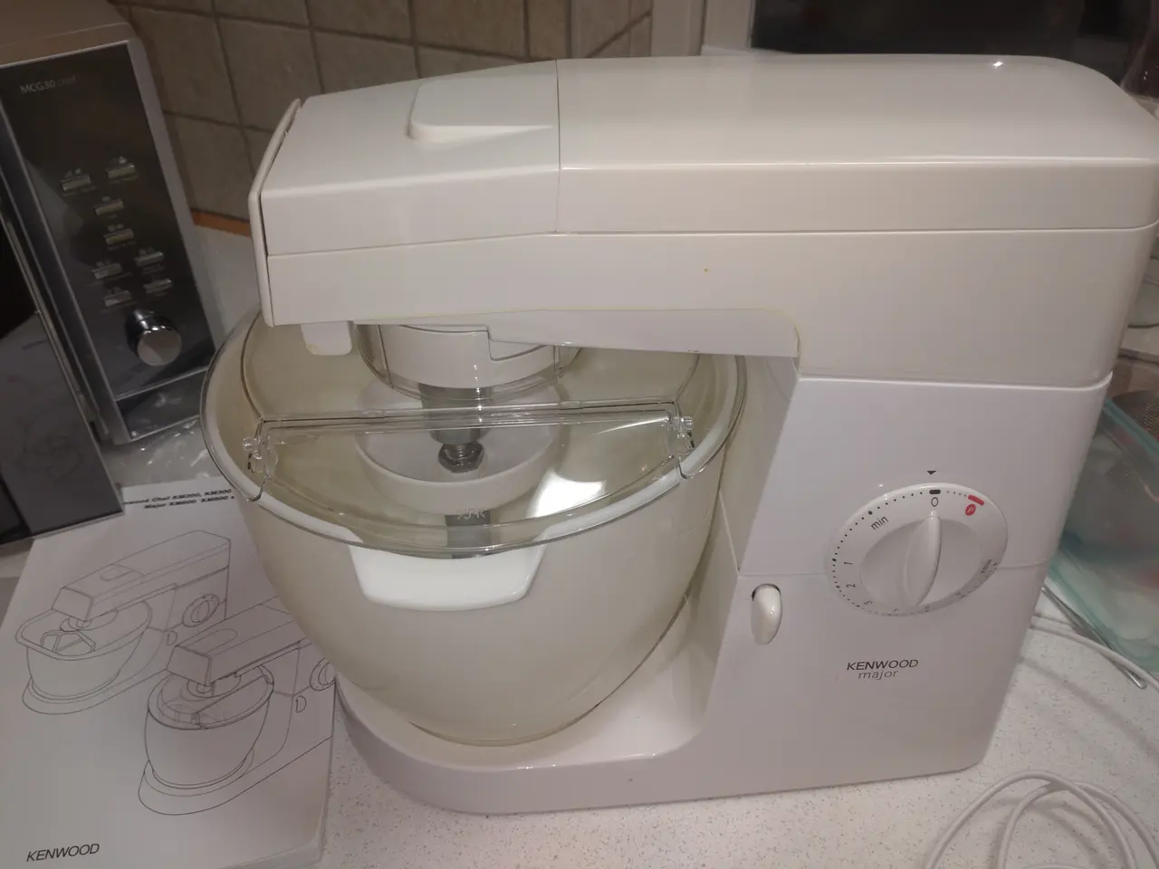 Billede 4 - Kenwood Major køkkenmaskine 900w med blender, hvid