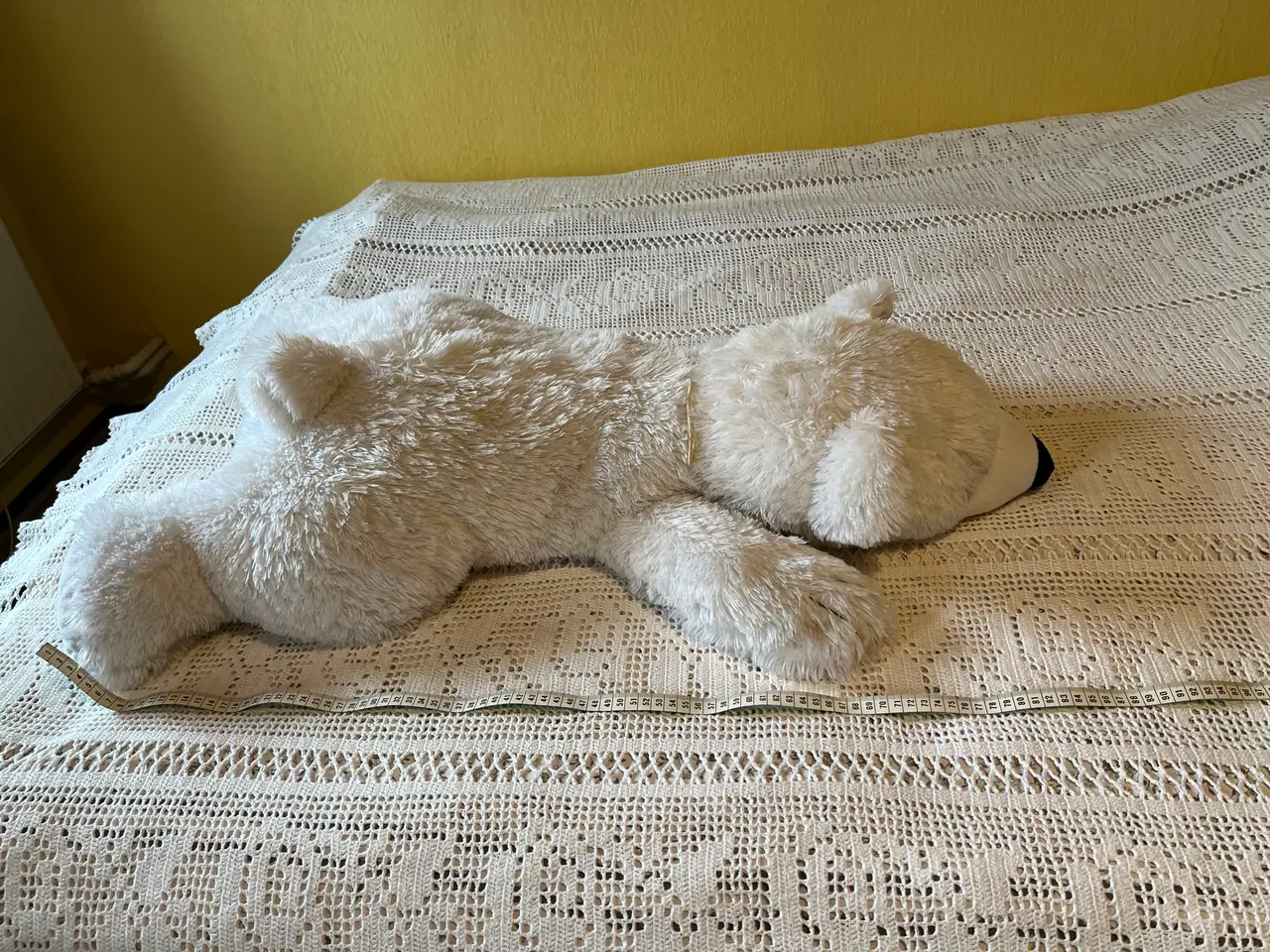 Billede 6 - Stor bamse 100cm og isbjørn 75cm