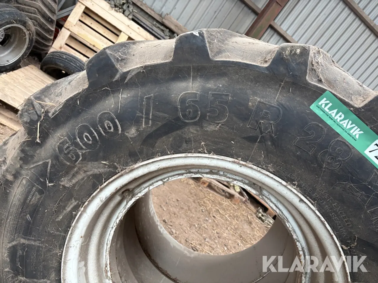 Billede 11 - Tvillingehjul Michelin 600/65 R 28 2 styk