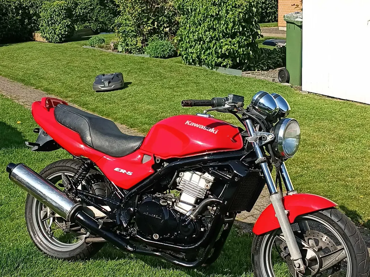 Billede 4 - Fin Kawasaki er5 nysynet 26/5
